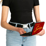 Hinged Wallet - Dodge DART SWINGER Script Reds Yellow-Fade