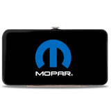 Hinged Wallet - MOPAR Logo Black Blue White