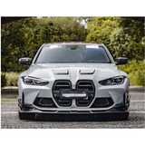 Carbon Fiber SQ Style Front Bumper Air Duct for BMW G80 G81 M3