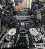 HushMat Bulk Kit – Automotive Sound Deadening and Thermal Insulation Solution for All Vehicles (58.1 Sq Ft, Black Foil)