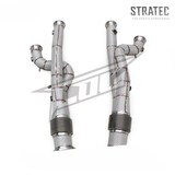 Straight Through Exhaust Downpipe System for Lamborghini Aventador SVJ Ultimae