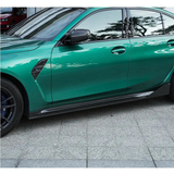 Prepreg Carbon Fiber PT Style Side Skirts for BMW G80 M3 G82 G83 M4