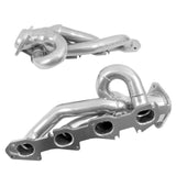 Dodge Ram 1500 5.7L Hemi Shorty Headers Polished Silver Ceramic 2019 To 2024