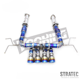 Performance Titanium Catback Exhaust System for Chevrolet Corvette C8 Z06