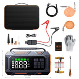 Buture Beta09 Car Jump Starter 8000A with 160 PSI Air Compressor丨16-in-1 Roadside Kit
