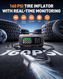 Buture Beta09 Car Jump Starter 8000A with 160 PSI Air Compressor丨16-in-1 Roadside Kit
