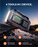 Buture Beta09 Car Jump Starter 8000A with 160 PSI Air Compressor丨16-in-1 Roadside Kit