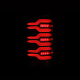 AlphaRex 14-18 GMC Sierra 1500/2500HD/3500HD LUXX-Series LED Tail Lights Alpha-Blk Actv Lgt Seq. Sig 630030 *Discontinued