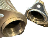SPDZ1 2020+ C8 Chevrolet Corvette High Flow Downpipes With Heat Shields 3" 6.2L LT2 Version 2