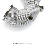 Racing High Flow Stainless Straight Downpipe for Audi RS3 TTRS 2.5T