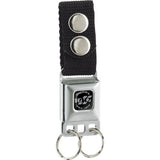 Keychain - Dodge 100th Anniversary Logo - Black