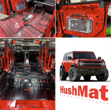HushMat Bulk Kit – Automotive Sound Deadening and Thermal Insulation Solution for All Vehicles (58.1 Sq Ft, Black Foil)