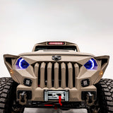 Jeep Gladiator Front Grille Bumper 2020-2026 Black Kevlar Finish