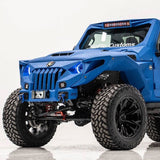 Jeep Gladiator Front Grille Bumper 2020-2026 Black Kevlar Finish