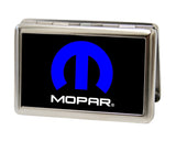 Business Card Holder - LARGE - MOPAR Logo FCG Black Blue White