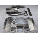 Dry Carbon Fiber Full Engine Bay Cover Set for Lamborghini Aventador LP700 LP720 LP750