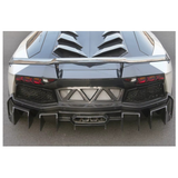 DM Style Dry Carbon Fiber Engine Hood for Lamborghini Aventador LP700 LP720 LP740 LP750