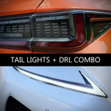 HRS 2015-18 Lexus RC Series LED Tail Lights - The Elite Series