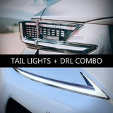 HRS 2015-18 Lexus RC Series LED Tail Lights - The Elite Series