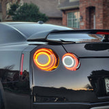 HRS 2009-25 Nissan GT-R R35 LED Tail Lights - The Elite Series