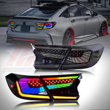HRS 2018-22 Honda Accord LED Tail Lights V3 - FULL RGB