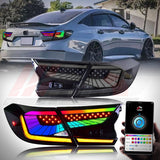 HRS 2018-22 Honda Accord LED Tail Lights - V3 RGB - OPEN BOX