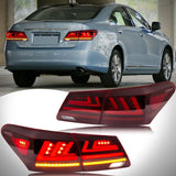 2006-2012 Lexus ES Series LED Tail Lights — Smoke & Red