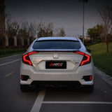 HRS 2016-21 Honda Civic 10th Gen Sedan LED Tail Lights V2