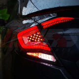 HRS 2016-21 Honda Civic 10th Gen Sedan LED Tail Lights V3