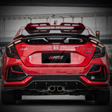 HRS 2017-21 Honda Civic 10th Gen Hatchback FK7-FK8 Hatch Spoiler - V3
