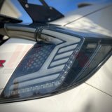 HRS 2017-21 Honda Civic 10th Gen Hatchback FK7 FK8 LED Tail Lights - V4