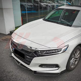 2018-2020 Honda Accord Front Lip — V4 Gloss Black