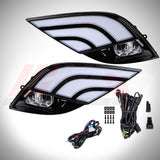 HRS 2018-20 Toyota Camry SE/XSE/TRD DRL + LED Fog Lights V3 (Not LE/XLE)