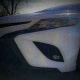 HRS 2018-20 Toyota Camry LED Fog Lights with Covers (Not LE/XLE)