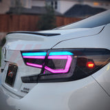 HRS 2018-22 Honda Accord LED Tail Lights - The Elite Series - RGB