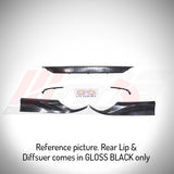 2018-22 Honda Accord Non-Hybrid Rear Diffuser - V2 By YOFER