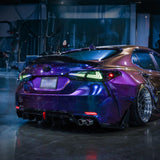 HRS 2018-24 Toyota Camry Nike Style LED Tail Lights - RGB