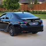 HRS 2018-24 Toyota Camry Aero Style LED Tail Lights - RGB