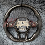 HRS 2022-26 Honda Civic 11th Gen Carbon Fiber Steering Wheel