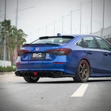 HRS 2022-26 Honda Civic 11th Gen Sedan Carbon Fiber JDM Style Spoiler