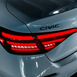 HRS 2022-26 Honda Civic 11th Gen Sedan LED Tail Lights - The Elite Series