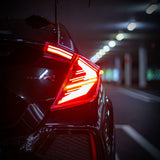 HRS 2017-21 Honda Civic 10th Gen Hatchback FK7 FK8 LED Tail Lights -  Elite Series
