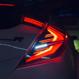 HRS 2017-21 Honda Civic 10th Gen Hatchback FK7 FK8 LED Tail Lights -  Elite Series