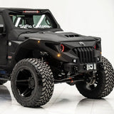 Jeep Gladiator SoFlo Custom Hood with Glass Insert 2020-2026