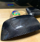 2011+ Jeep Grand Cherokee/Dodge Durango Carbon Fiber Mirror Caps Replacement