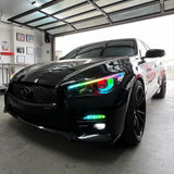 2014-2024 Infiniti Q50 RGBW Flow Series LED DRL Boards
