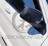 2011+ Jeep Grand Cherokee/Dodge Durango Carbon Fiber Mirror Caps Replacement