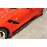 Chevrolet Corvette C7 Z06 Carbon Fiber Side Rocker Extensions/ Side Skirts