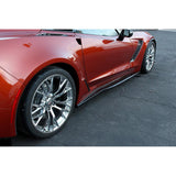 Chevrolet Corvette C7 Z06 Carbon Fiber Side Rocker Extensions/ Side Skirts