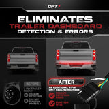 OPT7 Redline Triple Tailgate Light Bar 48" Bundle for Chevy Silverado-GMC Sierra 1500 19-21